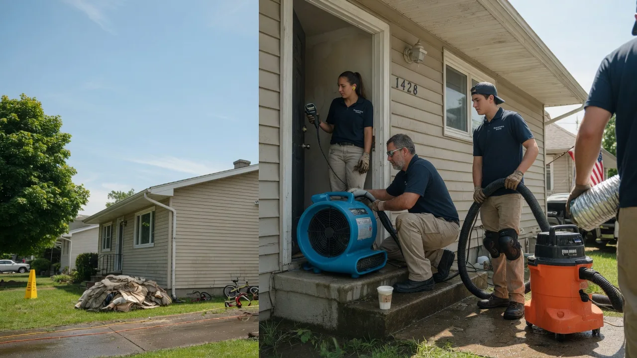 Water Damage Restoration in Saint Mary Of The Woods, IN near me